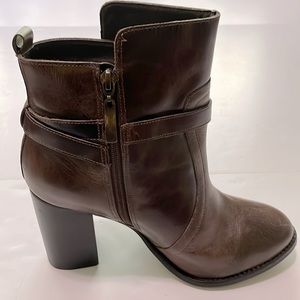 CATO Leather Ankle Boots Sz10W